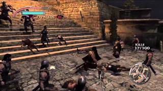 Warriors Legends of Troy  Aeneas gameplay Xbox 360 [upl. by Laon887]