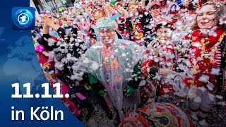 Köln startet in den Karneval [upl. by Ativel]