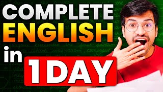 COMPLETE ENGLISH🔥 in 1 DAY boards2024 [upl. by Pirozzo]