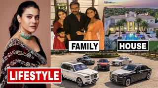 Kajol Devgan Lifestyle 2022 Income Family Age House Career Husband  Car Biography amp NetWorth [upl. by Morten]