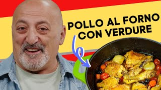 Pollo al forno con verdure [upl. by Ahsienar]