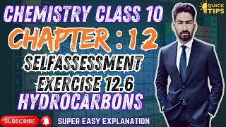 Self Assessment Exercise 126  Self Assessment 126  class 10 chapter 12 hydrocarbons [upl. by Engel]