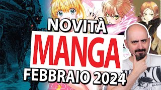 Novità MANGA FEBBRAIO 2024 [upl. by Reckford]