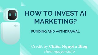 How to invest AI Marketing with Marketbot Funding sales and cashback withdrawal [upl. by Sheya890]