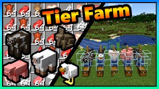 Minecraft Mini Tier Farm  120  121  Sehr einfach zu bauen [upl. by Ellsworth]