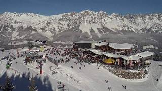 Webcam in Ellmau  Bergstation Hartkaiserbahn Dezember 2019 [upl. by Annaek]