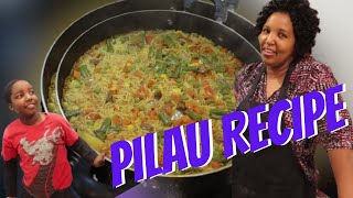 Cooking Pilau [upl. by Oaht]