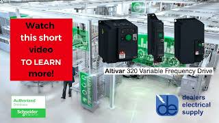 Altivar 320 Drive Schneider Electric  Dealers Electrical Supply [upl. by Ytinav]