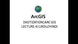 DIGITIZATION  ArcGIS  TUTORIAL 4  URDUHINDI [upl. by Micaela]