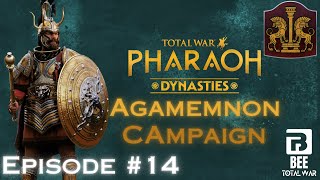 Total War Pharaoh Dynasties  Agamemnon  Mycenae Campaign Ep14 [upl. by Ahtnammas]