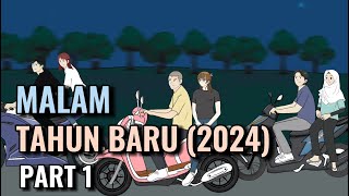 MALAM TAHUN BARU 2024 PART 1  Animasi Sekolah [upl. by Ikcir]