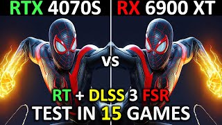 RTX 4070 SUPER vs RX 6900 XT  Test in 15 Games  1440p  2160p  Which One Is Better 🤔  2024 [upl. by Aronaele]