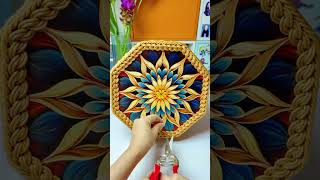 How to craft hand basket with rattan diy rattan basket [upl. by Terrel]