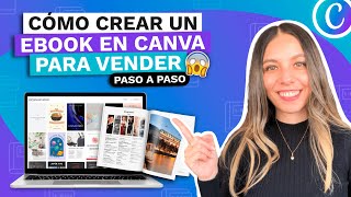 Como CREAR UN EBOOK en CANVA [upl. by Anaynek]