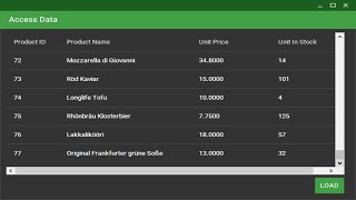 C Tutorial  Material Design ListView with Data Access SQL Database  FoxLearn [upl. by Adirem917]