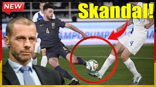 Ein neuer Skandal Die UEFA annulliert die Ergebnisse des Spiels zwischen England und Finnland [upl. by Gayler729]