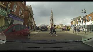 Wisbech Town Centre a Video Tour of the Historic Town in Cambridgeshire [upl. by Enylodnewg]