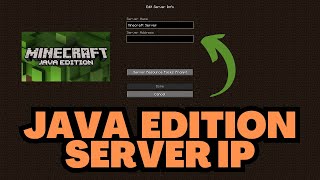 Minecraft 120 Java Edition Server IP Address [upl. by Galvin180]