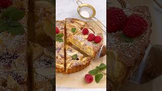 RASPBERRY amp NECTARINE FRANGIPANE TART 🍑🥧 delicious dessert recipe [upl. by Adirem]