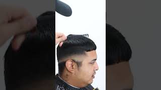 How to do a MID FADE with SHEAR work fadedculture barber [upl. by Goldsmith]