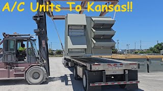 3 Life of an Owner Operator Flatbed Driver AC Units Airplanes and More [upl. by Beetner]