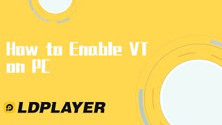 How to Enable VT Virtualization Technology on PCampLaptop [upl. by Schiffman]