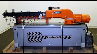 Used Leistriz Twin Screw Extruder Type MIC 27GL36D  stock 45777002 [upl. by Culhert]