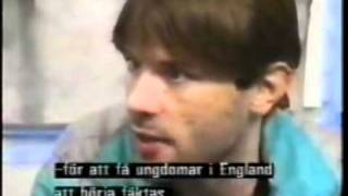 1986 11 14 Bruce Dickinson Interview Stockholm Sweden Swedish TV [upl. by Neryt]