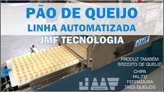 PÃO DE QUEIJO  Linha de produção AUTOMATIZADA [upl. by Kreegar]