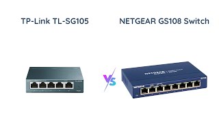 TPLink vs NETGEAR  Gigabit Ethernet Switch Comparison [upl. by Franciskus]