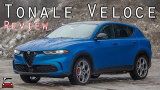 2024 Alfa Romeo Tonale Veloce Review  Emotional Business [upl. by Rehteh150]