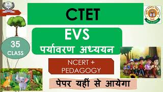 CTET  December 2024 l EVS NCERT l EVS PEDAGOGY l Paper 1 l Class 35 [upl. by Hodess]