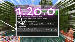 Como Unirse a un Servidor en Minecraft v 1200 [upl. by Eardnaed]