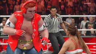 Ronda Rousey vs Tim Jumbo  WWE 2K24  Full Match [upl. by Buller351]