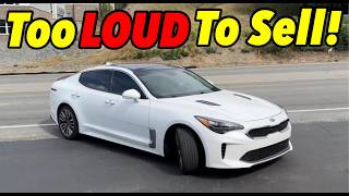 Only 96dB Is This Kia Stinger 20 Turbo Too LOUD [upl. by Shayn]