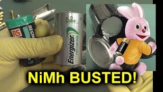 EEVblog 1200  BUSTED  Energizer amp Duracell NiMH [upl. by Xylon]