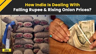 Dollar Vs Rupee Onion Prices Spike To Record Highs And Rupee Crashes  Onion Price Hike News [upl. by Rubenstein116]