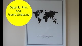 Desenio review and unboxing A home decor haul ad [upl. by Lietman421]