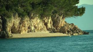 Zivogosce beachesplaze velika duba beach wilderness Makarska Riviera plaza FULL HD 2011 [upl. by Qulllon]