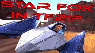 Flying Arwings In Team Fortress 2 [upl. by Aikemet]