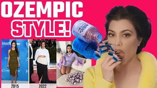 Kourtney Kardashian launches ‘Ozempic style’ weight loss supplement [upl. by Fronniah]