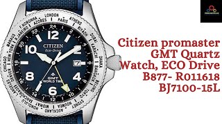 Citizen Promaster GMT EcoDrive Watch Time settings and review  TrendWatchLab  Citizen [upl. by Nylzzaj]