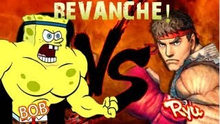 A Revanche BoB Esponja no SF IV [upl. by Bigg]