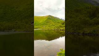 Norwegian landscape norway norge landscapes placesthatdontfeelreal lofoten naturelovers [upl. by Ellehcem]