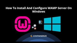 How to download amp install Wampp in windows  Setup Tutorial [upl. by Darcia68]