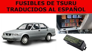 FUSIBLES DE TSURU EN ESPAÑOL [upl. by Jada]