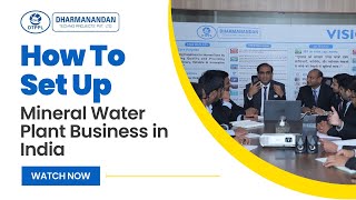 How To Set Up Mineral Water Plant Business in India  Brand Success Story [upl. by Ennaillij777]