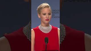 Jennifer Lawrence SHOCKED by Surprise Guest at Awards Show [upl. by Lleynad]