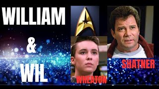 William Shatner amp Wil Wheaton Star Trek Final Frontier Meeting williamshatner wilwheaton [upl. by Grimona]