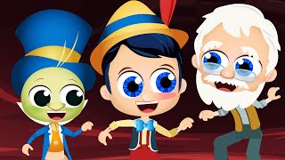 Disney Pinocchio Full Story in English  Fairy Tales for Children  Bedtime Stories for Kids [upl. by Asare]